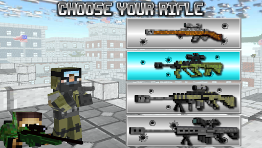 American Block Sniper Survival screenshot 1