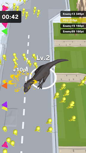 Dinosaur Rampage screenshot 2