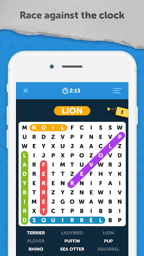 Infinite Word Search Puzzles screenshot 1