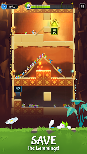 Lemmings - Puzzle Adventure screenshot 1