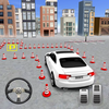 Modern Car Drive Parking