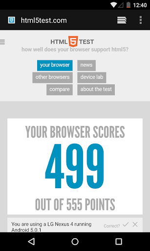 Android System WebView screenshot 1