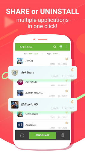 Apk Sharer - App Sender screenshot 1