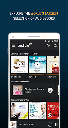 Audiobooks from Audible screenshot 1