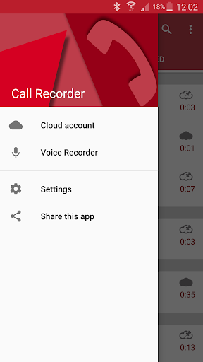 Automatic Call Recorder screenshot 2
