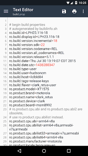 BuildProp Editor screenshot 2