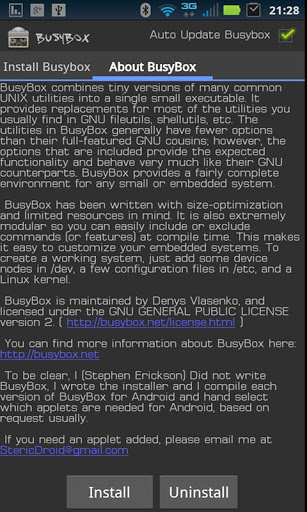 BusyBox screenshot 1