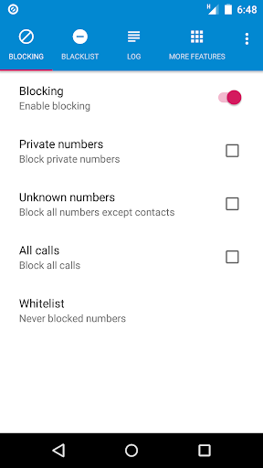 Call Blocker screenshot 1