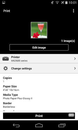 Canon PRINT Inkjet/SELPHY screenshot 2
