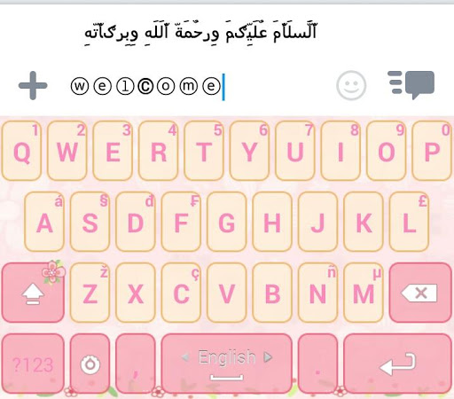 Decoration Text Keyboard screenshot 3