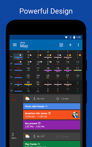 DigiCal Calendar Agenda screenshot 1