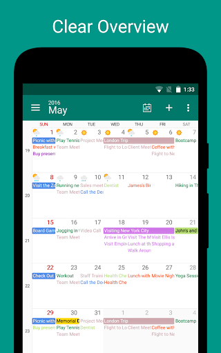 DigiCal Calendar Agenda screenshot 2