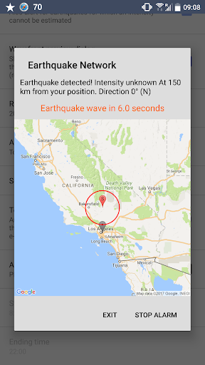 Earthquake Network screenshot 2