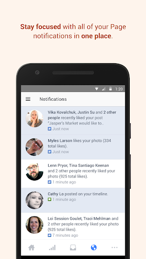 Facebook Pages Manager screenshot 3