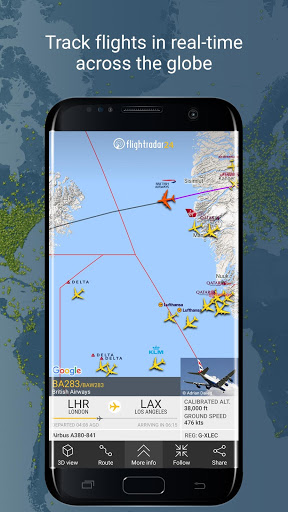 Flightradar24 Flight Tracker screenshot 1