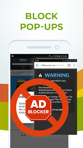 Free Adblocker Browser screenshot 2