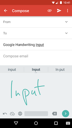 Google Handwriting Input screenshot 2