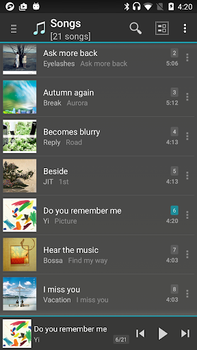 jetAudio Music Player screenshot 1