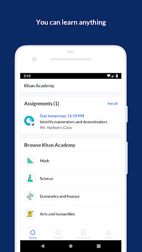 Khan Academy screenshot 1