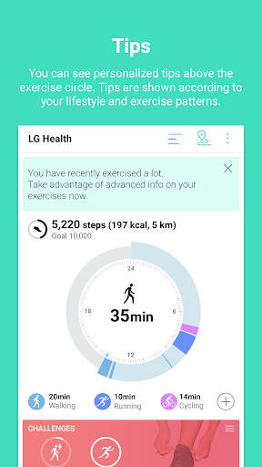 LG Health screenshot 2