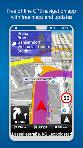 MapFactor screenshot 1