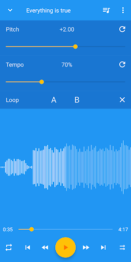 Music Speed Changer screenshot 1