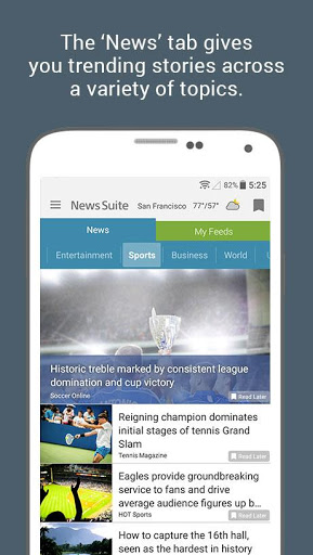News Suite by Sony screenshot 2