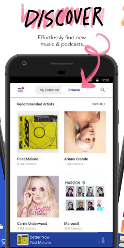 Pandora screenshot 2