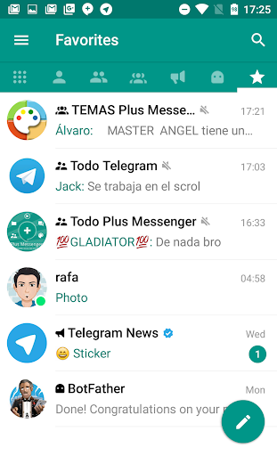Plus Messenger screenshot 1