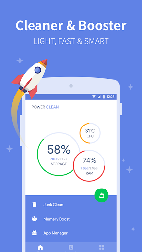 Power Clean - Antivirus & Phone Cleaner App screenshot 1