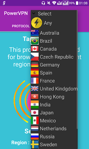 Power VPN screenshot 3