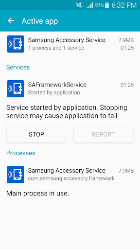 Samsung Accessory Service screenshot 3