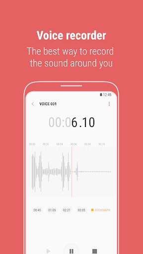 Samsung Voice Recorder screenshot 1