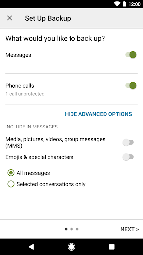 SMS Backup and Restore screenshot 3