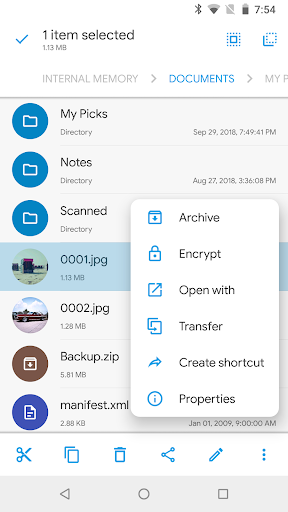 Solid Explorer File Manager screenshot 1