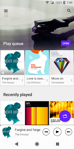 Sony Mobile Music screenshot 2