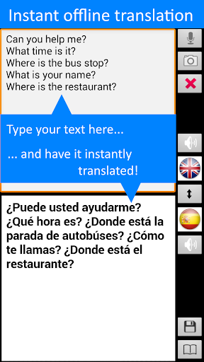 Spanish-English Offline Translator screenshot 3