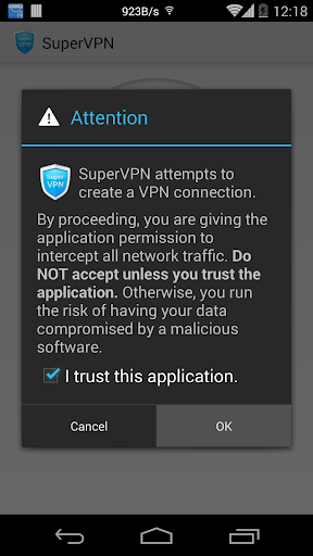 SuperVPN Free VPN Client screenshot 2