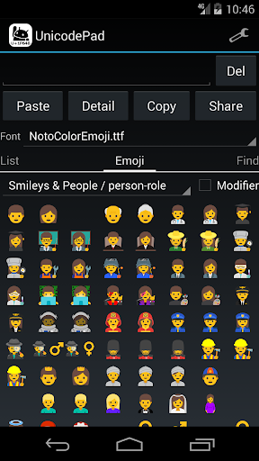 Unicode Pad screenshot 3