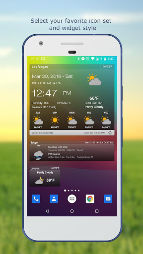 Weather and Clock Widget screenshot 2